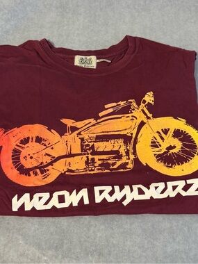 Juicy Couture Burgundy Crewneck Tee